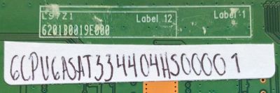 T-CON PARA TV SAMSUNG / NUMERO DE PARTE 6201B0019E000 / E88441 / 6CPU6ASAT334404HS00001 / PANEL CY-HH058BGNV1H-HW32 / DISPLAY V580HJ1-PD6 / MODELO UN58J5190AFXZA IS01 - Imagen 2